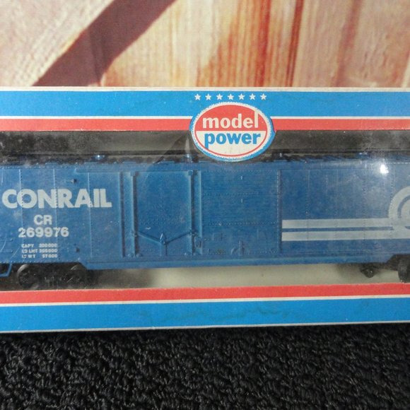 Conrail 8416 engine and Box Car set HO SCALE, with boxes~RUNS~detailed~T… - Picture 4 of 5